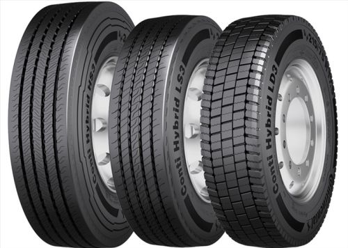 CONTINENTAL HYBRID LS3 EU LRF 12PR 205/75R17.5 124M